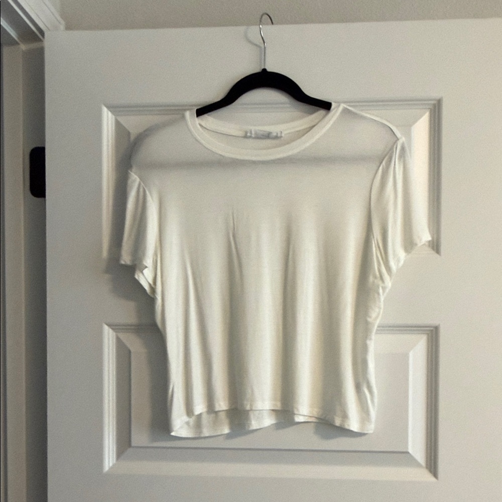Double Zero white Short Sleeve Tee